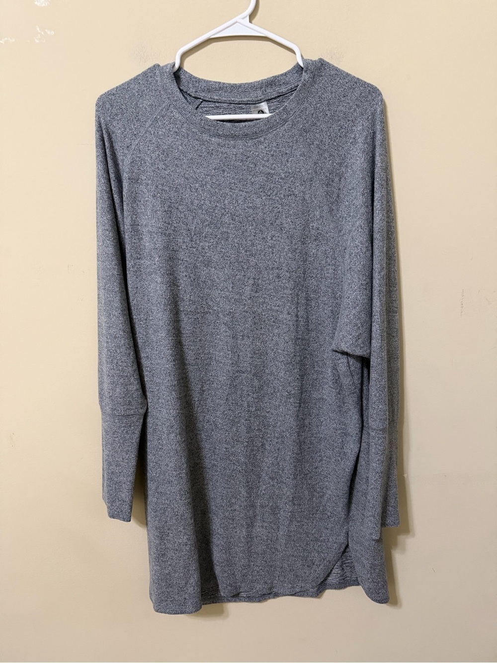 Mono B Gray Long Sleeve Lightweight Knit dress modal soft cozy euc fall fashion